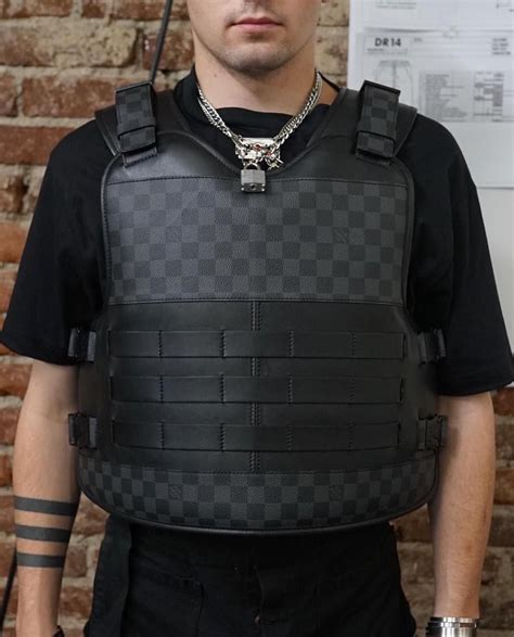 men louis vuitton vest|Louis Vuitton tactical vest.